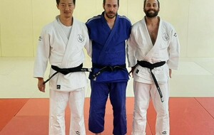 Xavier Saint-Michel et Timothée Luyt ceintures noires en Ju-Jitsu