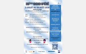 Dojo d'été à Paris du 13 au 24 août