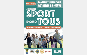 Journée sports de Maisons-Laffitte