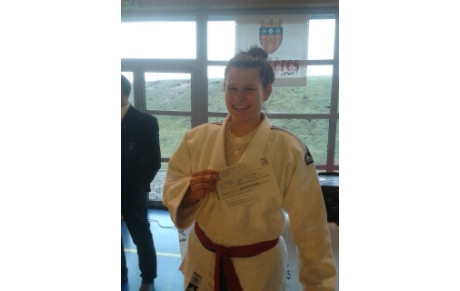 Emilie Roland, médaille d'argent à la coupe régionale Cadet(te)s le 30 mars