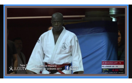 Arthur Amonles 9ème à la coupe de France 3ème Division séniors