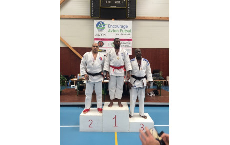 Arthur Amonles médaille de bronze à l'Open Jujitsu d'Avion