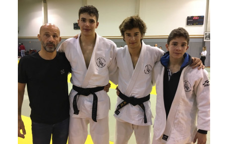 Ewan Hamon décroche l'or, Baptiste Dufour et Yanis Ghalimi en bronze à la Coupe Ne-Waza de Houilles