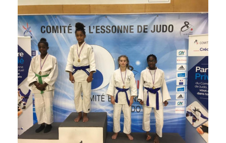 Le bronze pour Enora Poirier au 10ème Tournoi de l'Essonne Minimes