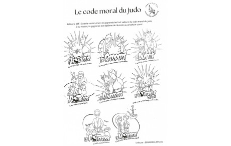 Comment apprendre le code moral du judo tout en s'amusant ?