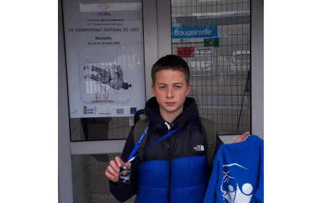 📢 Arnaud CARON, Vice-Champion de France Cadet UGSEL ! 🎉