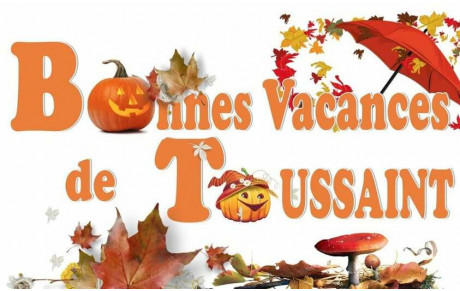 Vacances de la Toussaint – Infos cours et stage 🍂